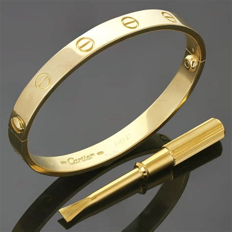 bracelet with screws - screwdriver for cartier love bracelet.